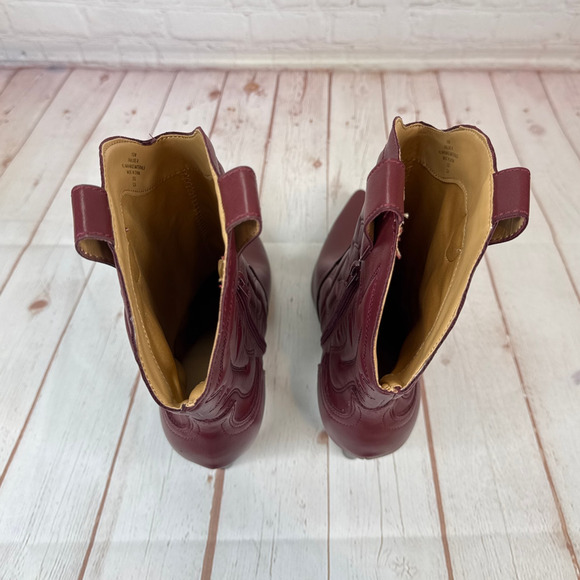 Indigo Rd. Burgundy Western Pointed Boots Women’s Size 9.5M - Picture 7 of 10